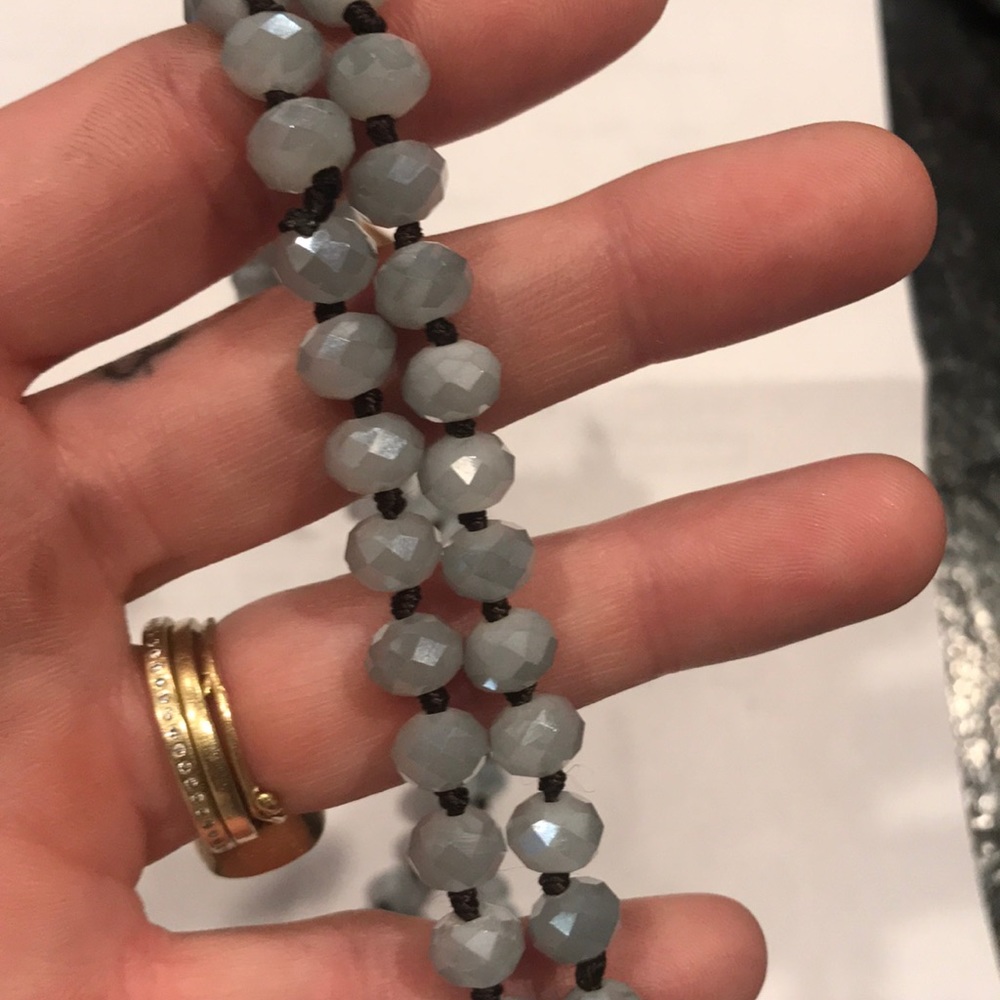 Gem stone necklace